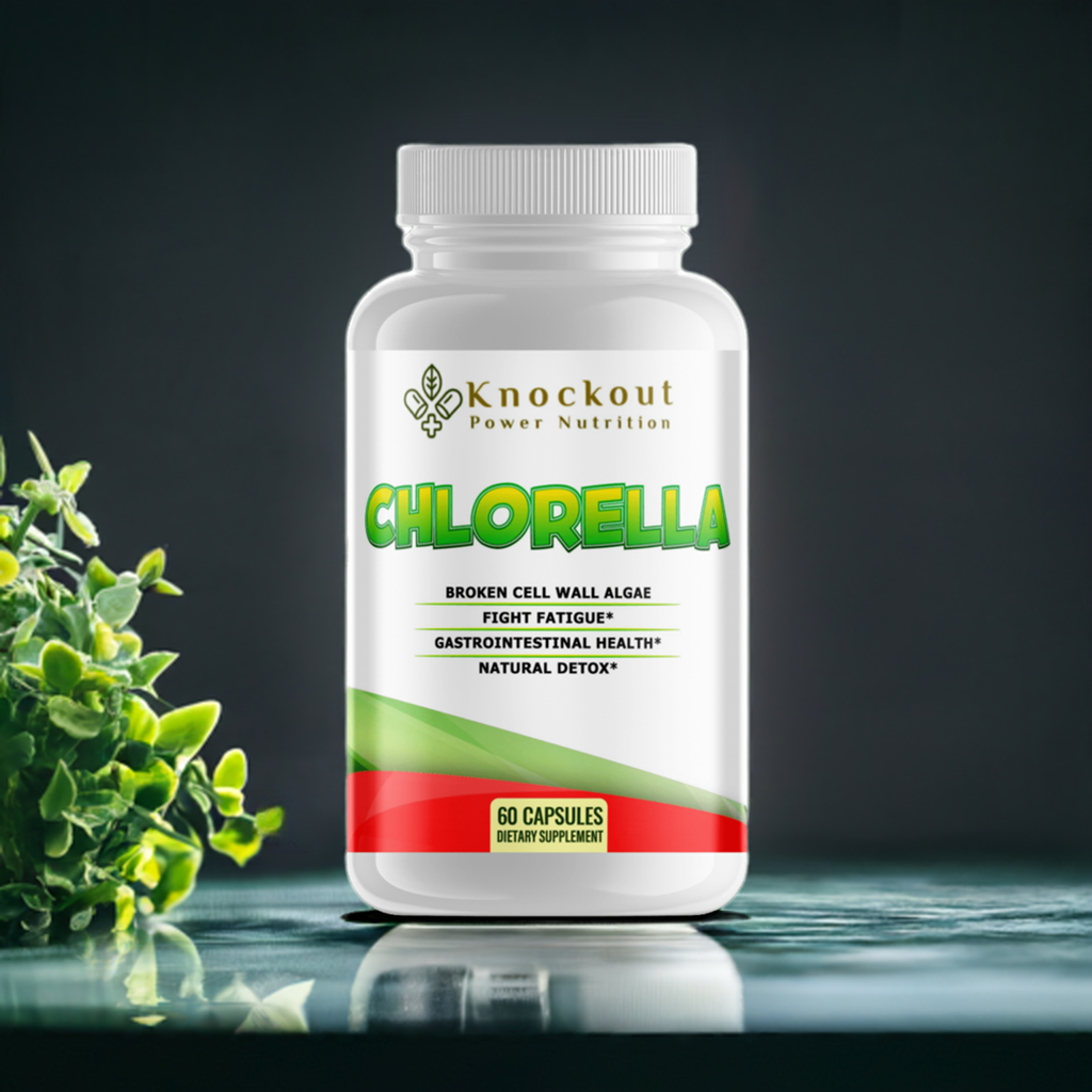 Chlorella Broken Cell Wall With Algae-1