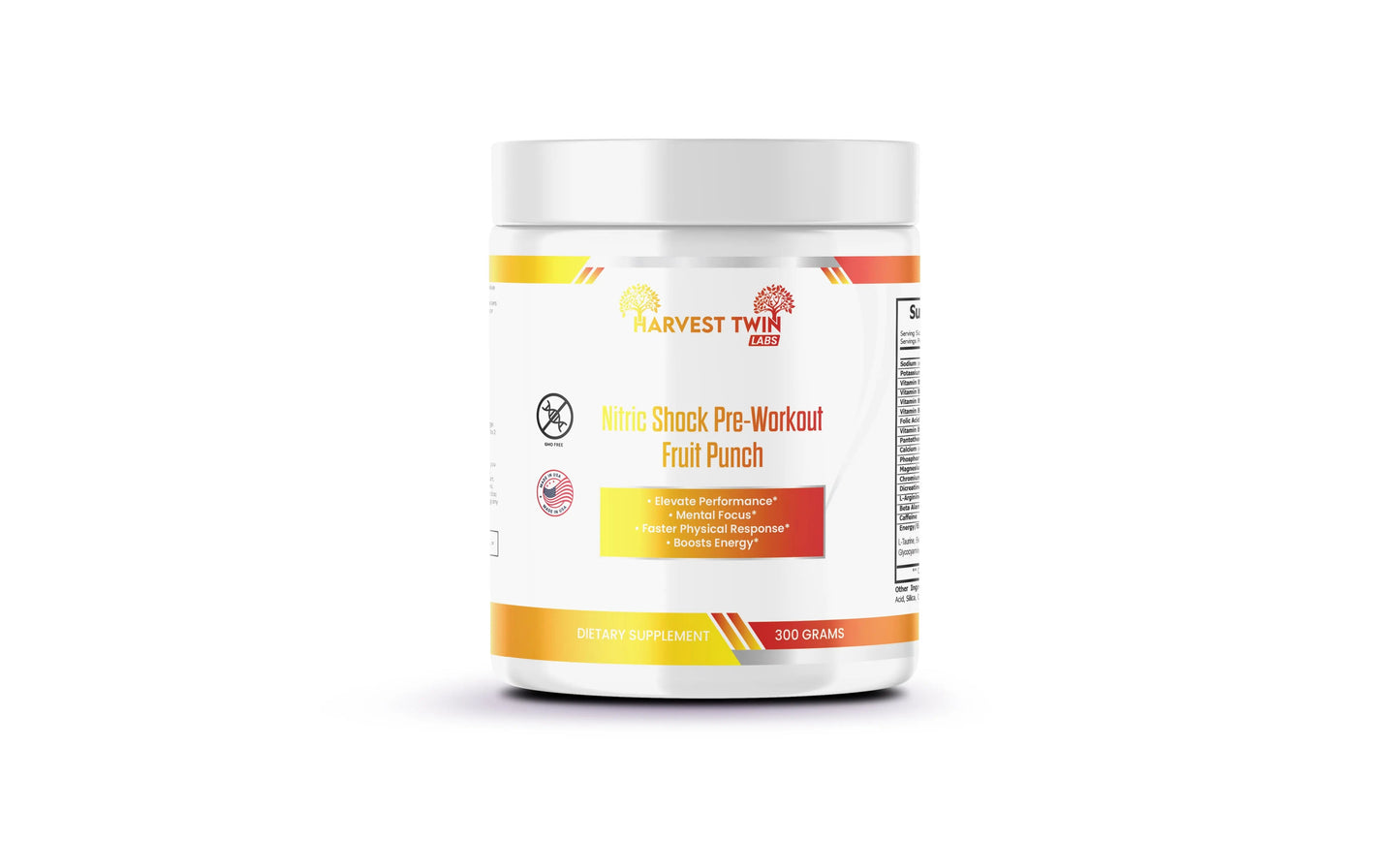 Nitric Shock Pre Workout (Fruit Punch)