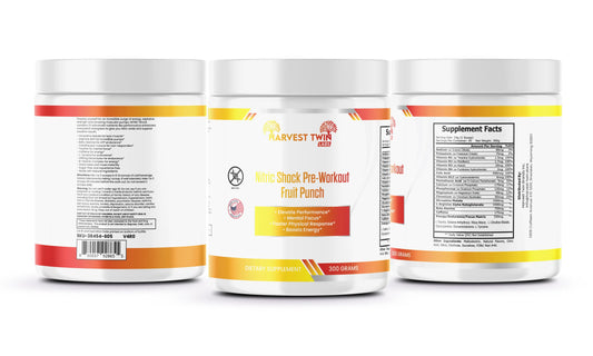 Nitric Shock Pre Workout (Fruit Punch)